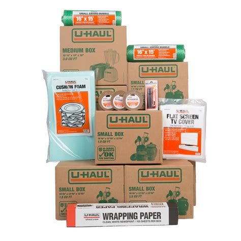 We carry a wide selection of sturdy boxes in a variety of sizes and types to match your moving and storage needs. . U haul packing supplies
